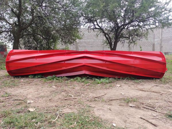 Rolador cultivos de cobertura / cultivos de servicio 3.00 m - Cuchillas helicoidales - 3P